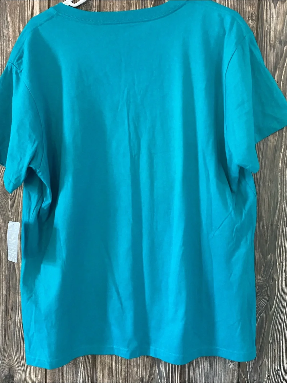 Disney Teal Elsa Graphic V-Neck Shirt - Picture 5 of 6